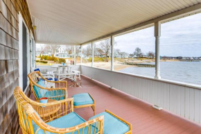 Dreamy Waterfront Westbrook Home on Private Beach